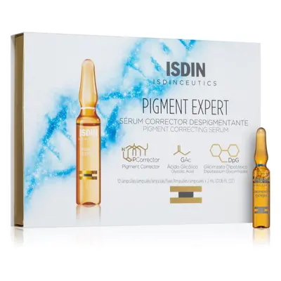 ISDIN Isdinceutics Pigment Expert élénkítő korrekciós szérum a pigmentfoltok ellen ampullákban 1