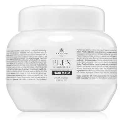 Kallos Plex Hair Mask regeneráló maszk sérült, vegyileg kezelt hajra 275 ml