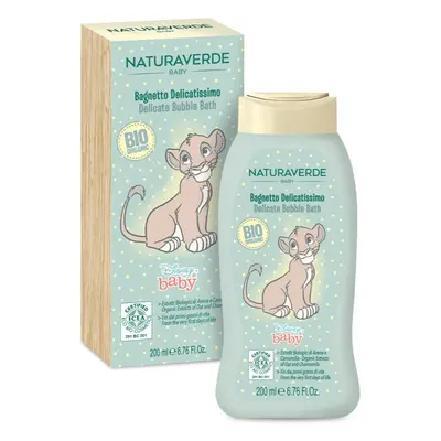 Disney Naturaverde Baby Delicate Bubble Bath habfürdő gyermekeknek születéstől kezdődően 200 ml