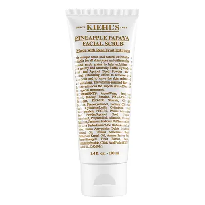 Kiehl's Pineapple Papaya Facial Scrub peeling minden bőrtípusra 100 ml