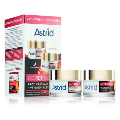 Astrid Bioretinol ajándékszett a ráncok ellen hölgyeknek 2x50 ml