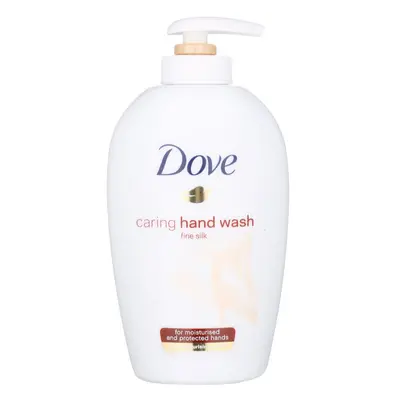 Dove Silk Fine folyékony szappan pumpás fehér orchidea 250 ml