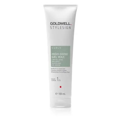 Goldwell StyleSign High-shine Gel Wax zselés wax a hullámos és göndör hajra 100 ml