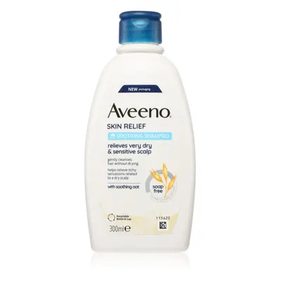 Aveeno Skin Relief nyugtató sampon a száraz és érzékeny fejbőrre 300 ml