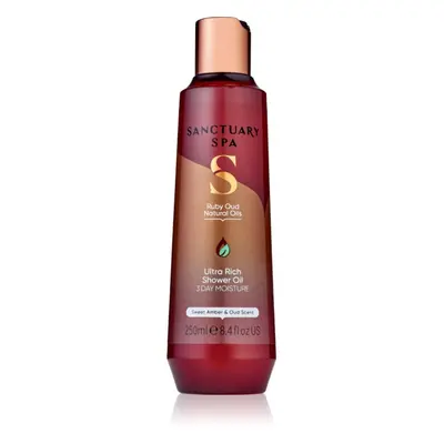 Sanctuary Spa Ruby Oud ápoló tusoló olaj tápláló hatással 250 ml