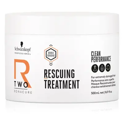 Schwarzkopf Professional Bonacure R-TWO Rescuing Treatment haj maszk a nagyon károsult hajra 500