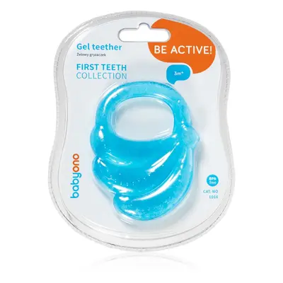 BabyOno Be Active Gel Teether rágóka Banana 1 db