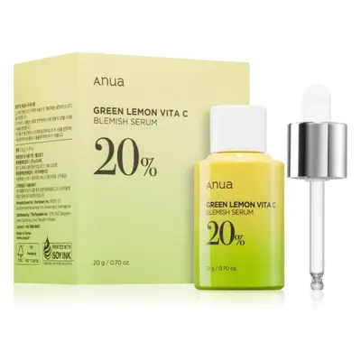 Anua Green Lemon Vita C Blemish Serum bőrélénkítő szérum C-vitaminnal problémás és pattanásos bő