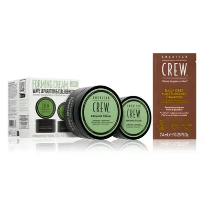 American Crew Forming Cream Duo Gift Set szett hajra uraknak