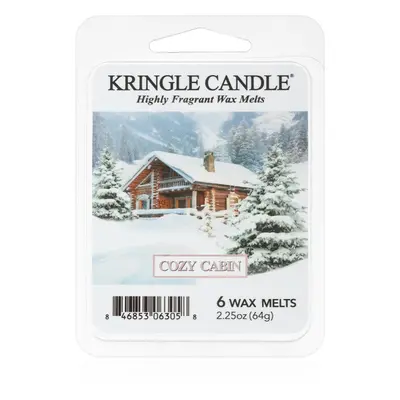 Kringle Candle Cozy Cabin illatos viasz aromalámpába 64 g