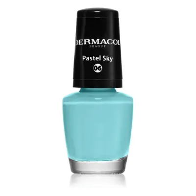 Dermacol Mini körömlakk árnyalat 06 Pastel Sky 5 ml