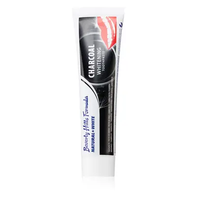 Beverly Hills Formula Natural White Charcoal Whitening fogfehérítő fogkrém faszénnel 100 ml