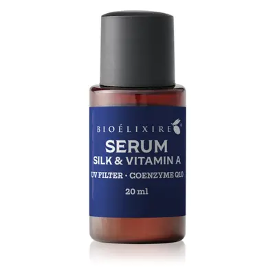 Bioélixire Serum Silk & Vitamin A regeneráló és tápláló szérum UV szűrővel 20 ml