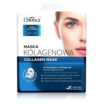 L’biotica Masks Collagen Platinium arcmaszk kollagénnel 23 ml