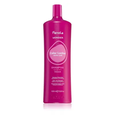 Fanola Wonder Color Locker Extra Care Shampoo élénkítő és erősítő sampon a festett hajra 1000 ml