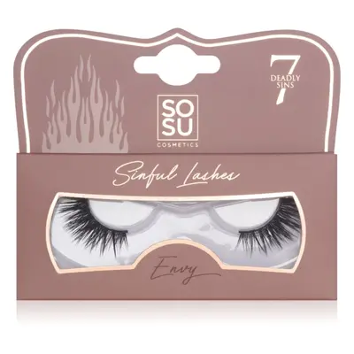 SOSU Cosmetics Deadly Sins Lashes műszempillák Envy 1 db