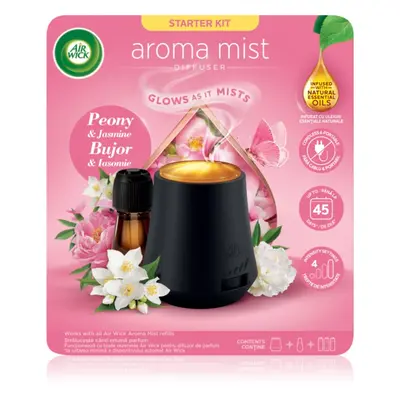 Air Wick Aroma Mist Peony & Jasmine Aroma diffúzor töltettel + akkumulátor 1 db