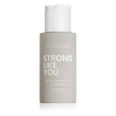 ICONIQUE Professional STRONG LIKE YOU Repair & Strengthening regeneráló sampon a károsult hajra 