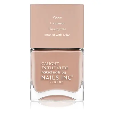 Nails Inc. Caught in the nude körömlakk árnyalat Mykonos Beach 14 ml