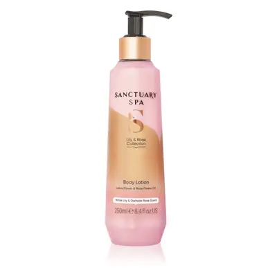 Sanctuary Spa Lily & Rose hidratáló testápoló tej száraz bőrre 250 ml