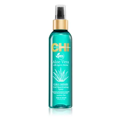 CHI Aloe Vera Curl Reactivating hidratéló spray a hullámos és göndör hajra 177 ml