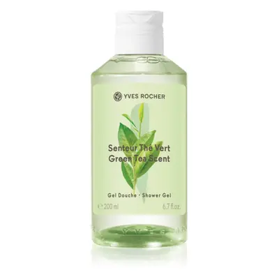 Yves Rocher Green Tea felfrissítő tusfürdő gél 200 ml