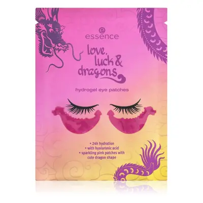 Essence love, luck & dragons hidrogél maszk a szem körül 2 db