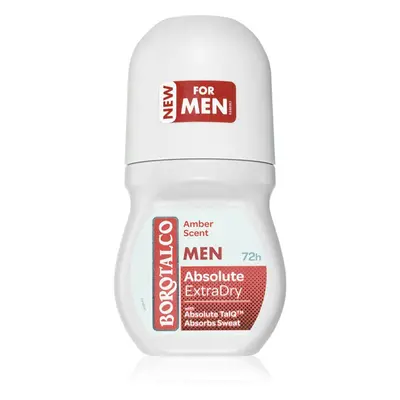 Borotalco MEN Dry golyós dezodor 72 óra illatok Amber 50 ml