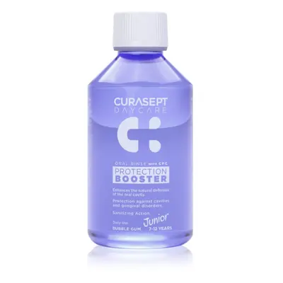 Curasept Daycare Protection Junior Booster szájvíz gyermekeknek 7-12 years Bubble Gum 250 ml