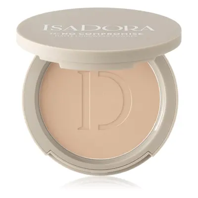 IsaDora The No Compromise Matte Longwear Powder kompakt púder matt hatásért árnyalat 66 Warm Bei