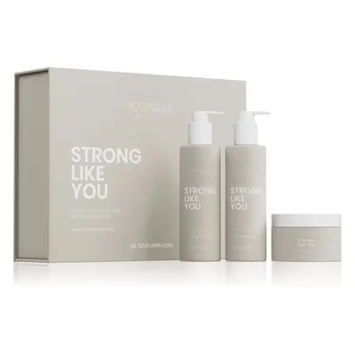 ICONIQUE Professional STRONG LIKE YOU Repair & Strengthening Set szett a károsult hajra