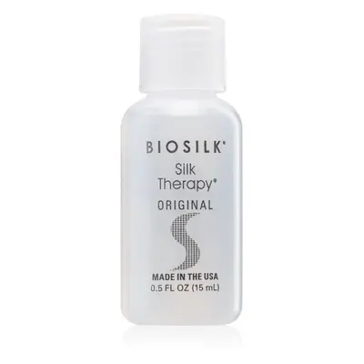 Biosilk Silk Therapy Original selymes regeneráló ápolás minden hajtípusra 15 ml