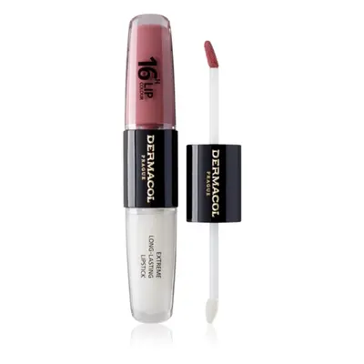 Dermacol 16H Lip Colour hosszan tartó rúzs és ajakfény árnyalat 39 2x4 ml