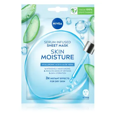 NIVEA Skin Moisture hidratáló gézmaszk 1 db