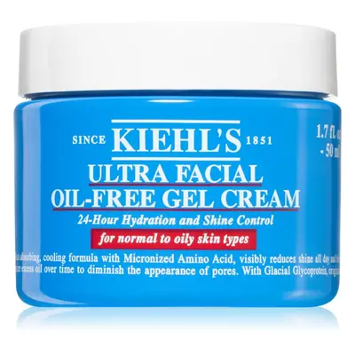 Kiehl's Ultra Facial Oil-Free Gel Cream hidratáló ápolás normál és zsíros bőrre 50 ml