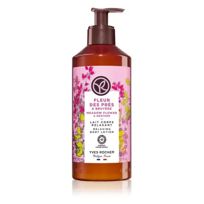 Yves Rocher Bain de Nature relaxáló testápoló tej Meadow Flower & Heather 390 ml