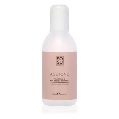 SOSU Cosmetics Gone Girl Acetone körömlakklemosó 150 ml