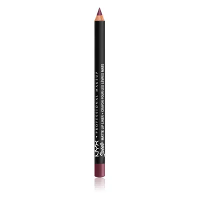 NYX Professional Makeup Suede Matte Lip Liner Matt ajakceruza árnyalat 35 Prune 1 g