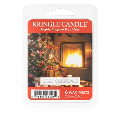 Kringle Candle Cozy Christmas illatos viasz aromalámpába 64 g