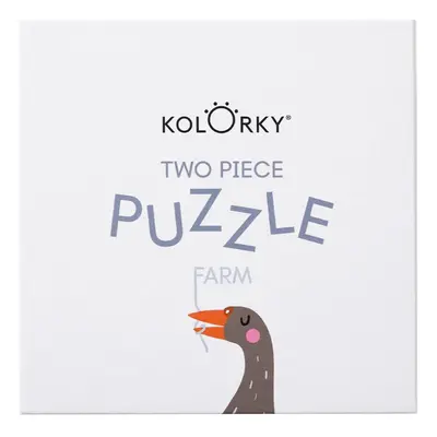 Kolorky Puzzle Two Piece Farm kirakó 10 db