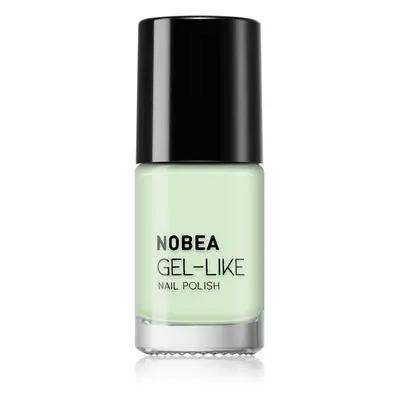 NOBEA Day-to-Day Gel-like Nail Polish körömlakk géles hatással árnyalat 6 ml