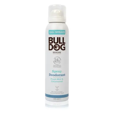 Bulldog Fresh Mint&Cedarwood Spray Deodorant alumínium mentes dezodor spray formában 125 ml