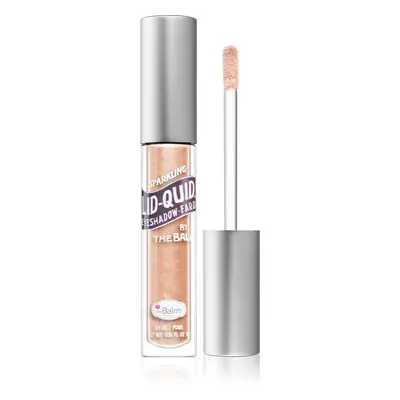 theBalm Lid-Quid Folyékony csillámos szemhéjfesték árnyalat Rosé 4,5 ml