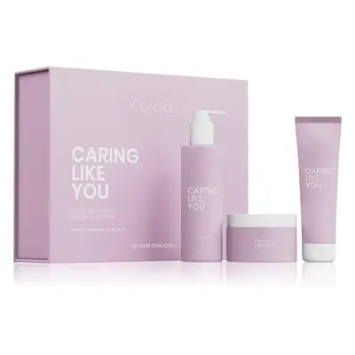 ICONIQUE Professional CARING LIKE YOU Deep Hydration Set szett száraz és sérült hajra