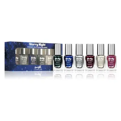 Barry M Gelly Hi Shine Starry Night körömlakk szett