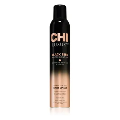 CHI Luxury Black Seed Oil Flexible Hold Hairspray hajlakk rugalmas tartásért 284 ml