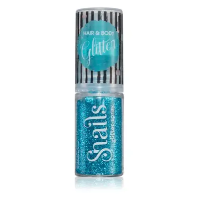 Snails Body Glitter csillámok testre és hajra Turquoise blue 10 g