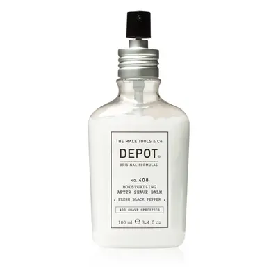 Depot No. 408 Moisturizing After Shave Balm hidratáló balzsam borotválkozás után Fresh Black Pep