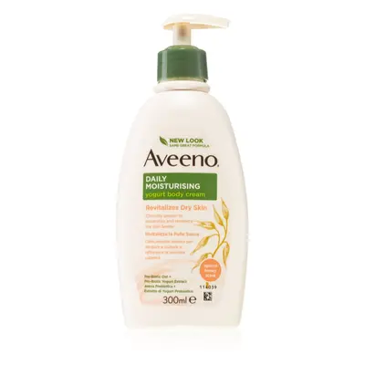 Aveeno Daily Moisturising Yoghurt body cream tápláló testápoló krém Apricot & Yoghurt 300 ml