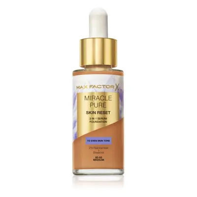 Max Factor Miracle Pure ápoló alapozó árnyalat 80-85 Medium 30 ml